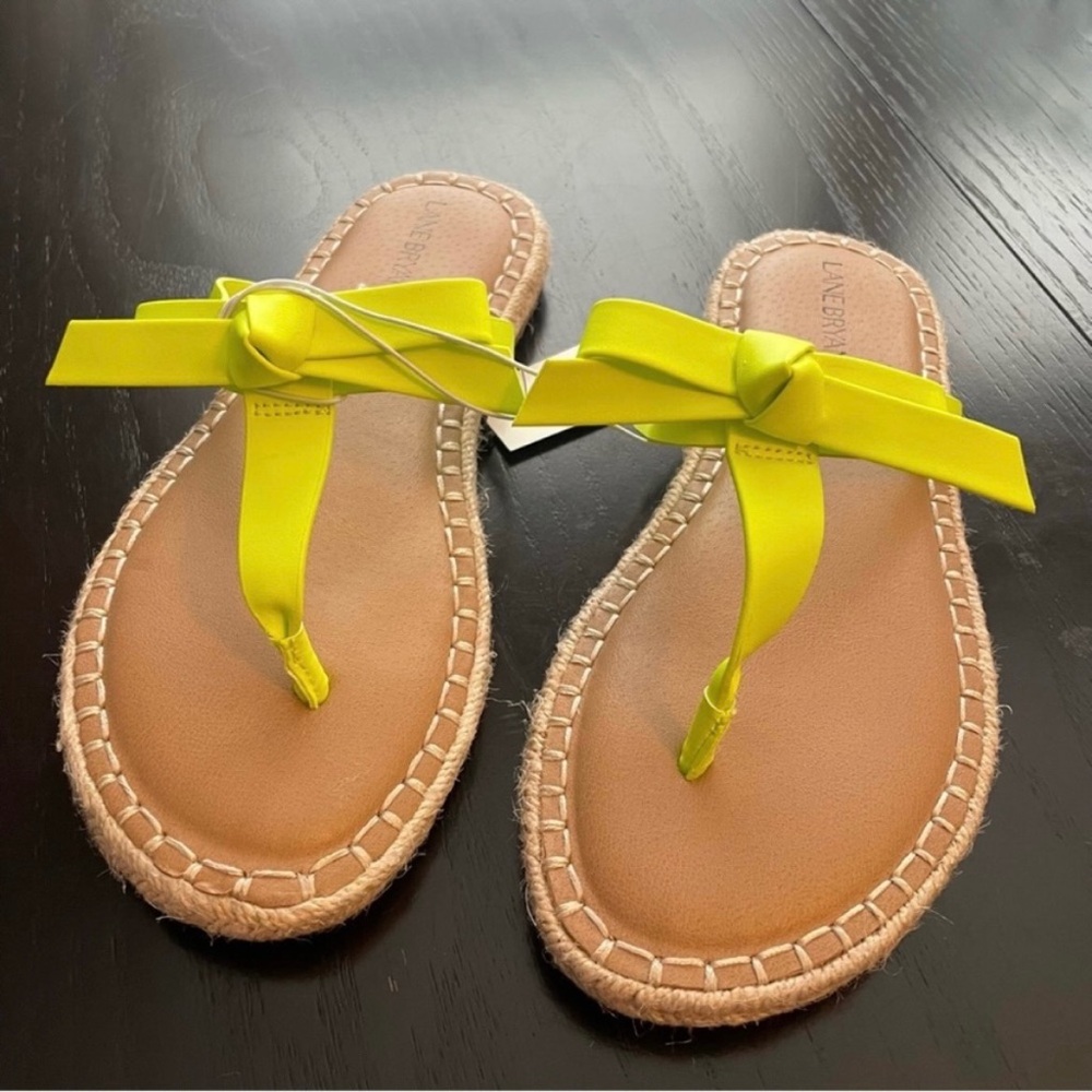 Lane Bryant Yellow Wide Width Espadrille Sandals
